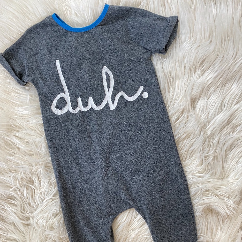 Rags "duh" Romper